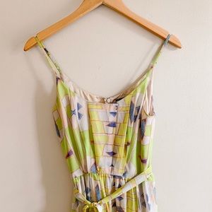 Charlie Jade Neon Geo Print Maxi Dress